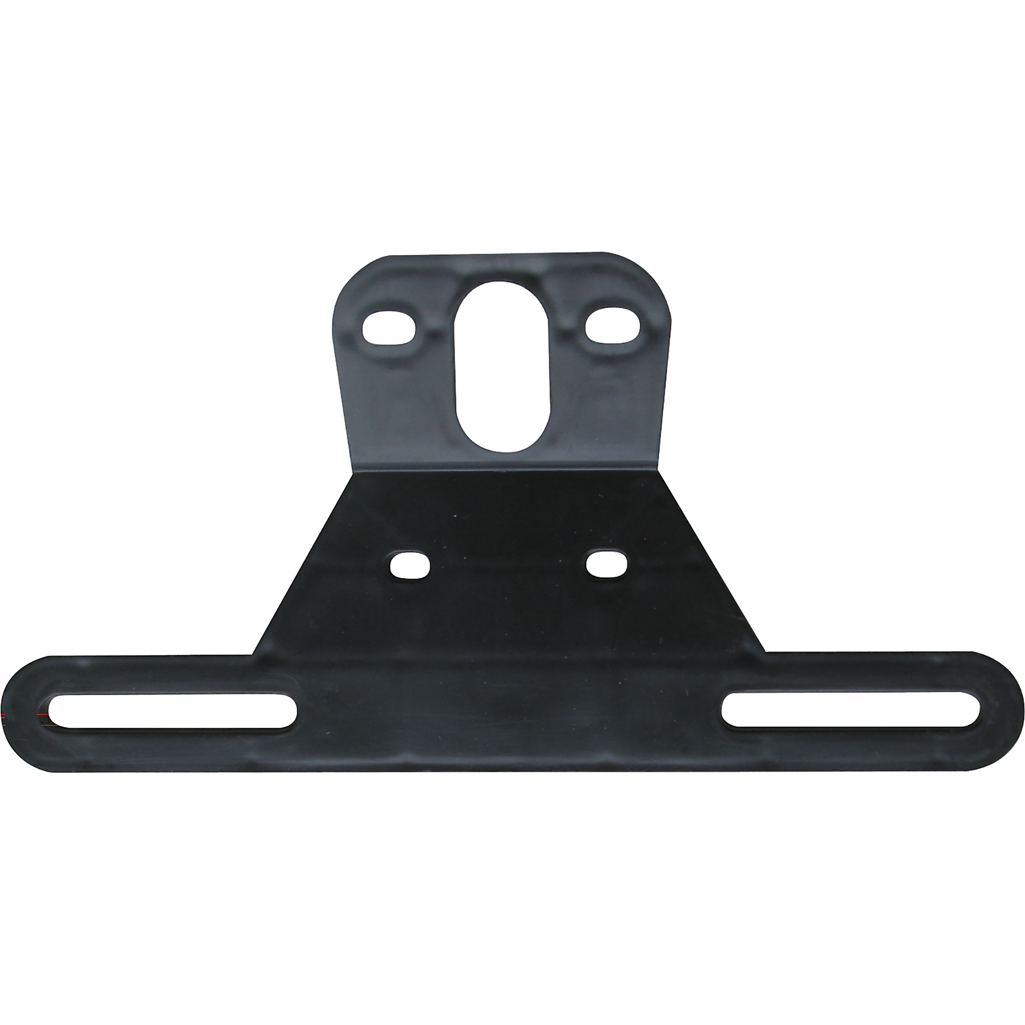 BLACK HEAVY DUTY PLASTIC LICENSE PLATE BRACKET